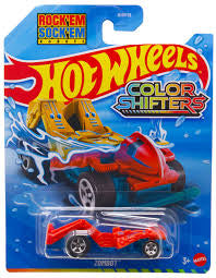 Mattel Hot Wheels Color Shifter Zombot Rockem Sockem Robots