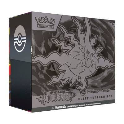 Pokemon Mega Evolution Pitch Black Pokemon Center Elite Trainer Box
