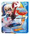 Mattel DC Hot Wheels Super Hero Girls Harley Quinn Charcter Cars