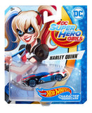 Mattel DC Hot Wheels Super Hero Girls Harley Quinn Charcter Cars