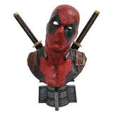Gentle Giant Legends In 3D Marvel Deadpool 1/2 Scale Resin Bust 953/1000 (Displayed)
