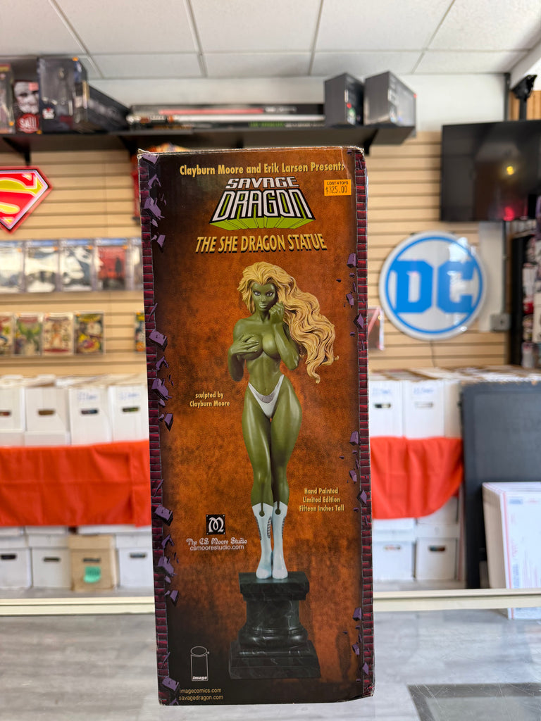 CS Moore Studio Savage Dragon The She-Dragon Limited Edition Statue #631/1800