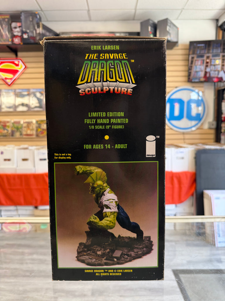 The Savage Dragon Erik Larson Statue  Sculpted by Clayburn Moore #1492 of 2000