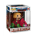 Funko POP! Masters Of The Universe He-Man On Battle Cat Flocked Target Con Exclusive Vinyl Figure