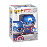 Funko POP! Disney Captain America Facet Bobble-Head