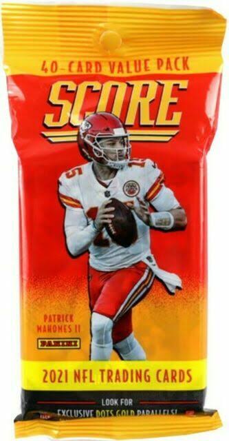Panini 2021 NFL Trading Cards Score Value Pack