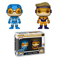 Funko POP! DC Super Heroes Blue Beetle & Booster Gold PX Exclusive Vinyl Figure