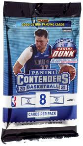 Panini Contenders Basketball 2020-21 NBA Trading Cards Pack