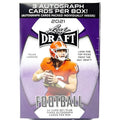 Leaf 2021 Draft Football Cards Trading Card Blaster Box