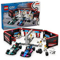 Lego City F1 Garage & Mercedes-AMG & Alpine Cars 60444