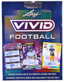 2024 Leaf Vivid Football Trading Cards 5 Guaranteed Autographed Cards