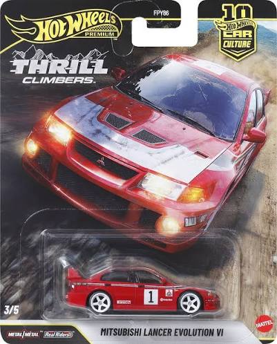 Mattel HotWheels Mitsubishi Lancer Evolution VI