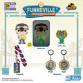Funko POP! Jurassic Park 30th  Anniversary SDCC Exclusive Pin,Lanyard,Keychain and Enamel Pin
