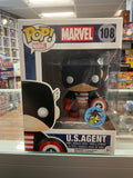 Funko POP! Marvel U.S. Agent Comikaze Exclusive Vinyl Bobblehead #108