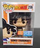 FUNKO POP! GOKU YARDRAT NON-CHASE DRAGON BALL Z TOY TEMPLE EXCLUSIVE