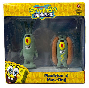 SpongeBob SquarePants Plankton & Mini-Dog Figure