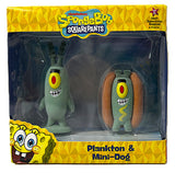SpongeBob SquarePants Plankton & Mini-Dog Figure