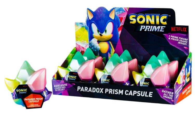 Sonic Prime Paradox Prism Capsule Blind Box