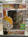 Funko POP! The Walking Dead Burning Walker 2016 Summer Convention Exclusive Vinyl Figure #354