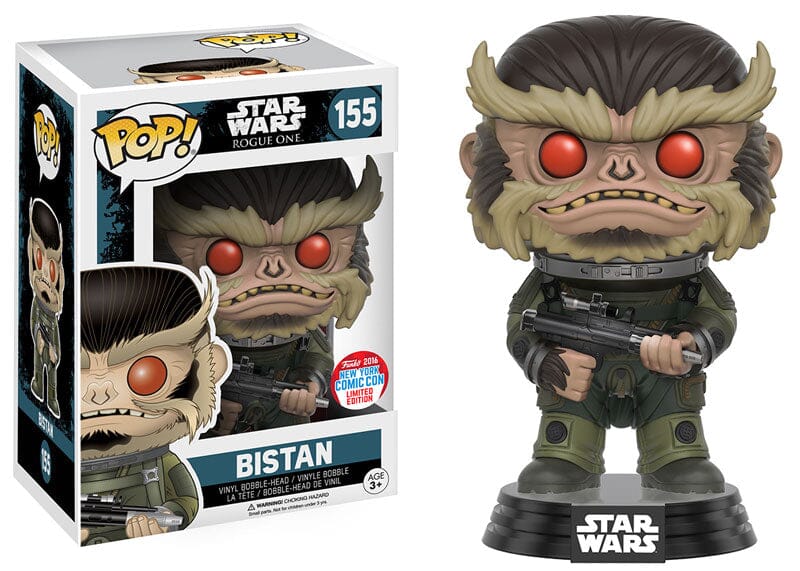 Funko POP! Star Wars Rogue One Bistan NYCC 2016 Vinyl Bobble Head  #155