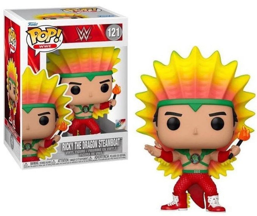 Funko POP! WWE Ricky The Dragon Vinyl Figure #121