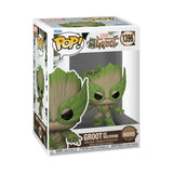 Funko POP! Marvel We Are Groot “Groot As Wolverine Bobble Head #1396