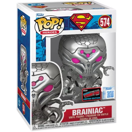 Funko POP! Superman Braniac NYCC 2025 Vinyl Figure #574