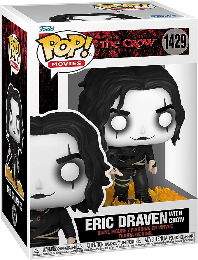 Funko POP! The Crow “Eric Draven With Crow” Vinyl Figure
