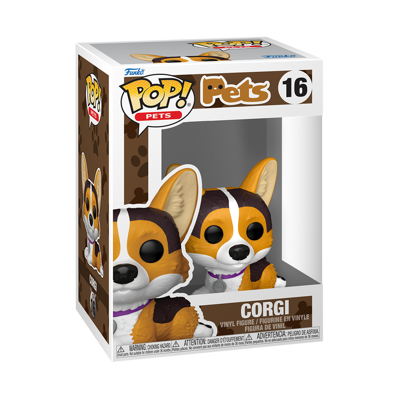 Funko POP! Pets Corgi Vinyl Figure #16