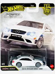 Hot Wheel Premium Power Trip 2008 Mercedes Benz Clk 63 Amg Black Series