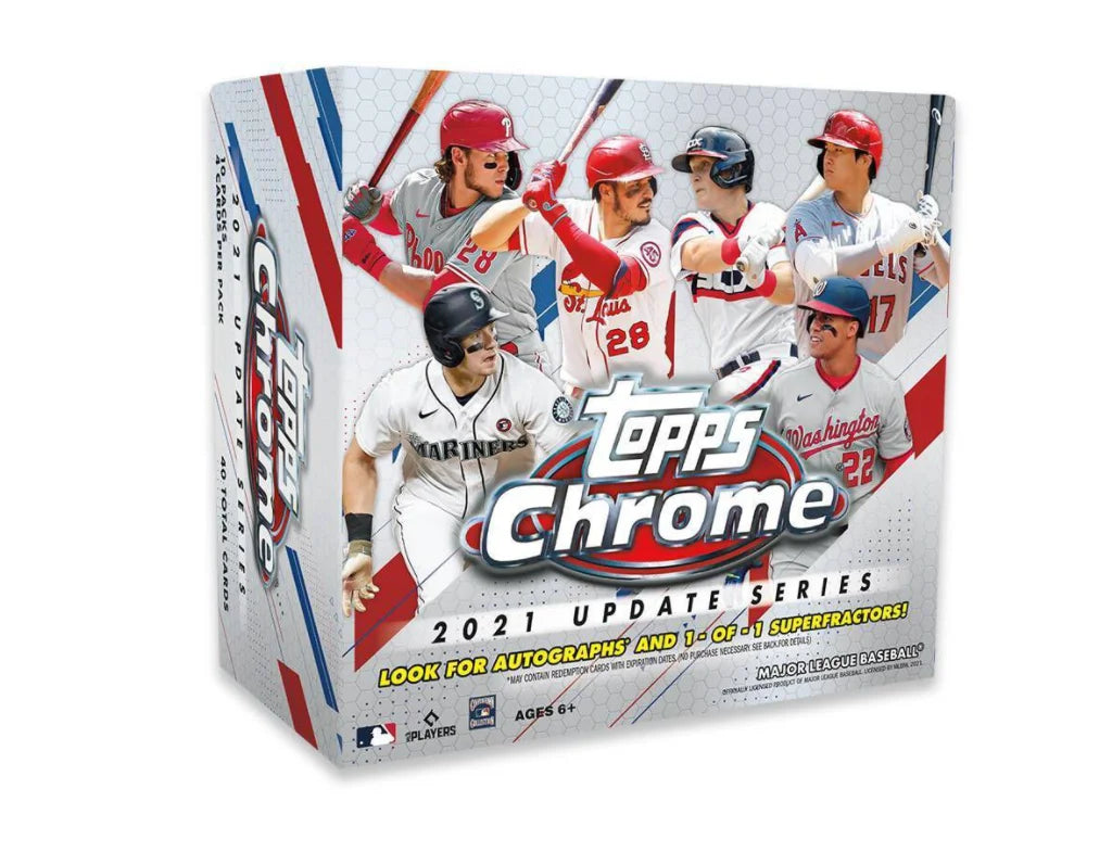 Topps Chrome 2021 Updated Series Mega Box