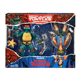 Playmates Stranger Things/Teenage Mutant Ninja Turtles 2 Pack Michelangelo and Dustin Crossover Figure Set