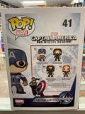 Funko POP! Marvel Captain America The Winter Soldier Captain America Vinyl Bobblehead #41