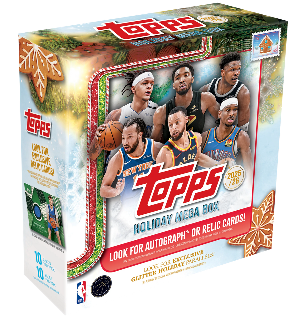 Topps Basketball 2025 Holiday Mega Box