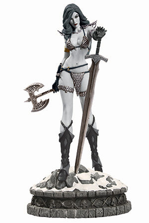 Dynamite Red Sonja B&W Statue