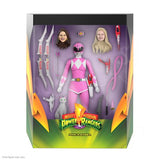 Super7 Mighty Morphin Power Rangers Pink Ranger Ultimates Action Figure