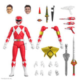 Super7 Mighty Morphin Power Rangers Red Ranger Ultimates Action Figure