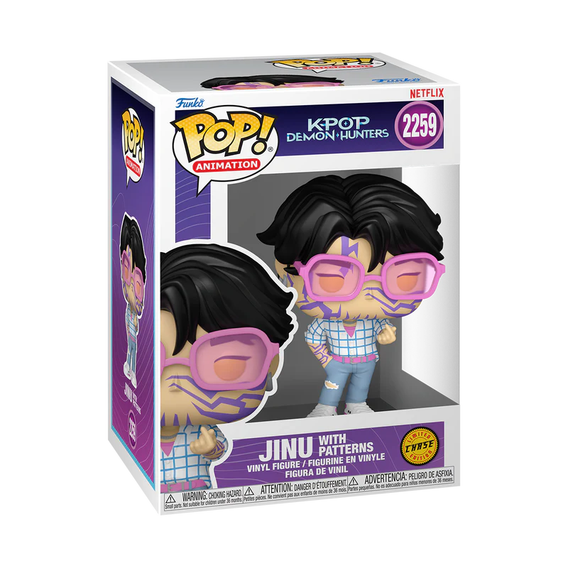 Funko POP! K-POP Demon Hunter Jinu Chase Vinyl Figure # 2259