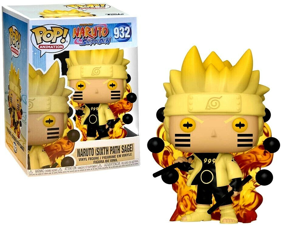 Funko POP! Naruto Shippuden Naruto (Sixth Path Sage) Vinyl Figure #932