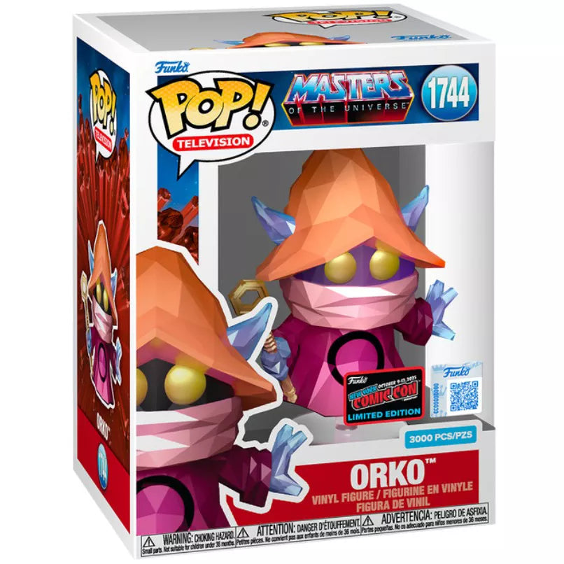 Funko POP! Masters Of The Universe Orko NYCC 2025 Exclusive Vinyl Figure #1744