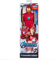 Hasbro Avengers Marvel Titan Hero Series Iron Man Blast Gear Action Figure 12 Inch
