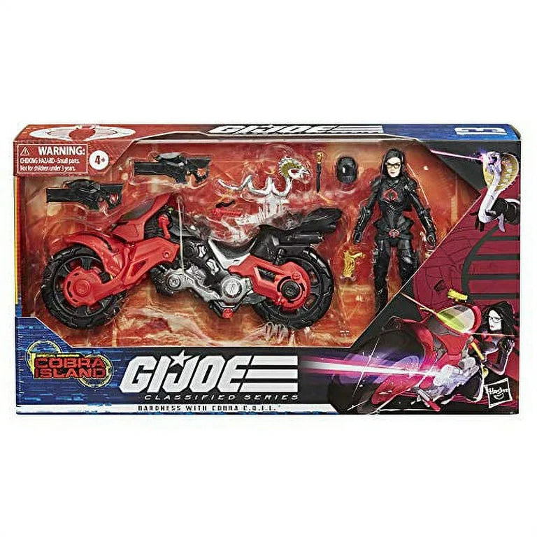 G.I. Joe Classified Series Cobra Island Baroness With Cobra C.O.I.L. Action Figure