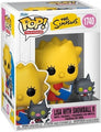Funko POP! The Simpsons Lisa With Snowball II Vinyl Figure #1740