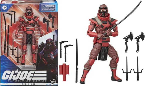 Hasbro GIJoe Classified Series Red Ninja Action Figure