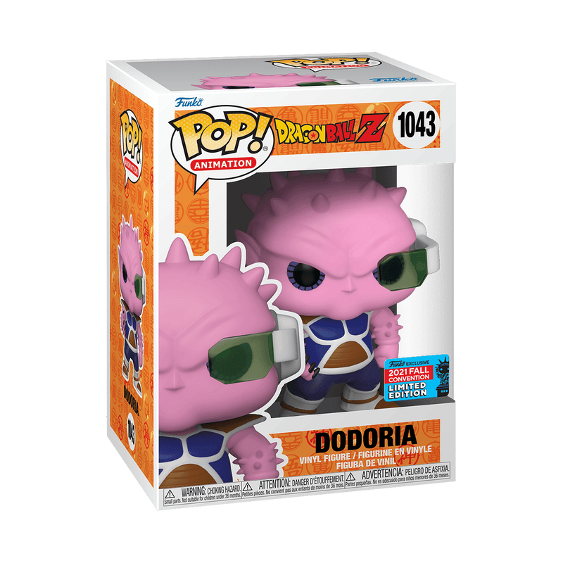 Funko POP! Dragonball Z Dodoria 2021 Fall Convention Exclusive Vinyl Figure #1043