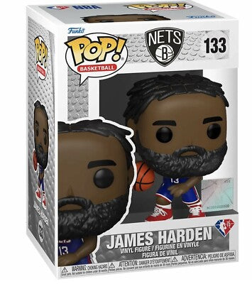 Funko POP! Brooklyn Nets James Harden Vinyl Figure #133