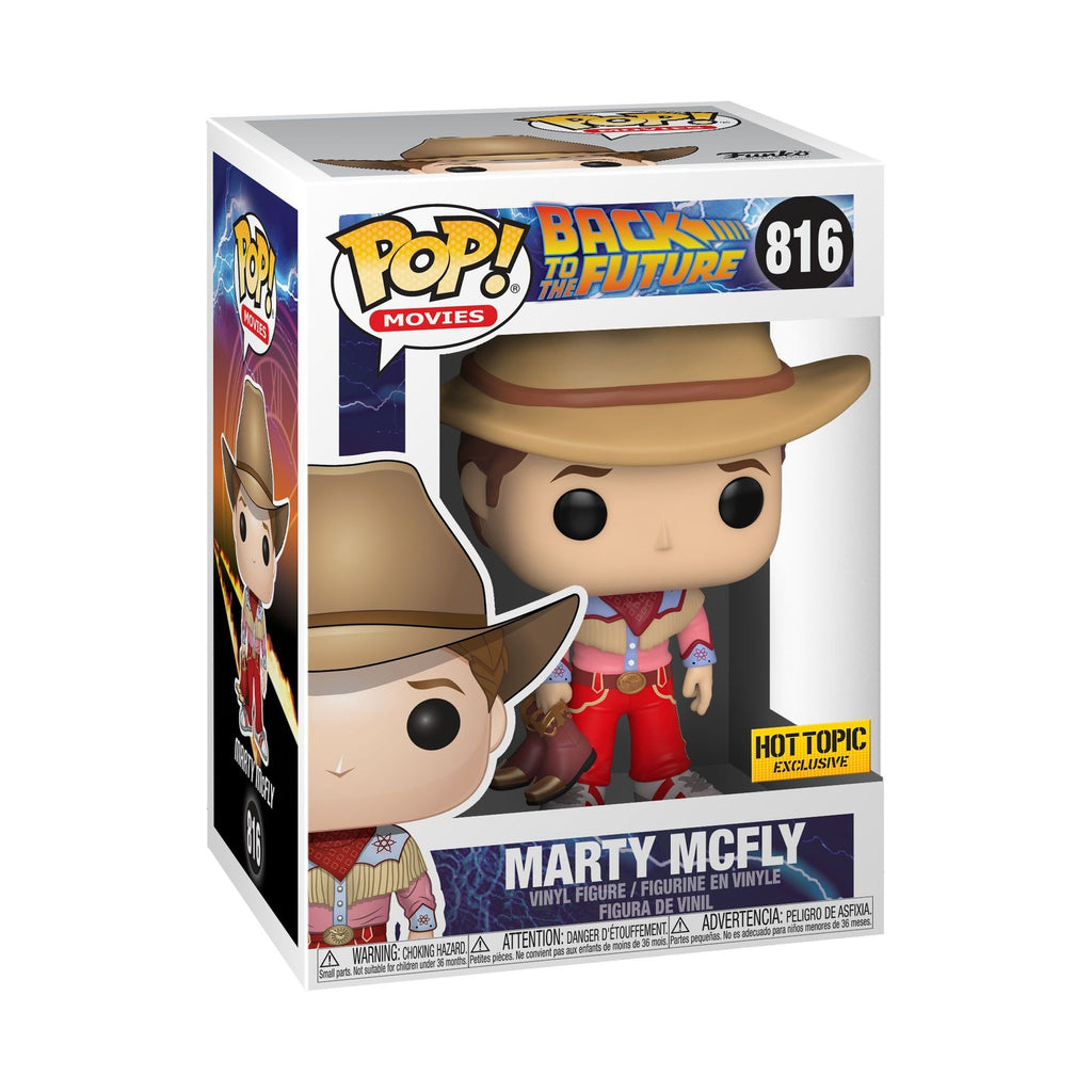 Funko POP! Back To The Future Marty McFly Hot Topic Exclusive Vinyl Figure #816