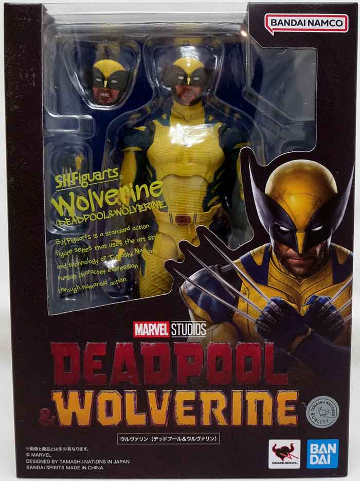 Bandai S.H. Figuarts Marvel Wolverine From Deadpool & Wolverine Action Figure
