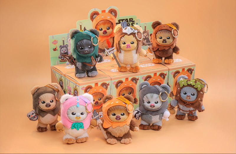 Hot Toys Cosbi! Star Wars Ewoks Plush Keychain Collection. Mystery