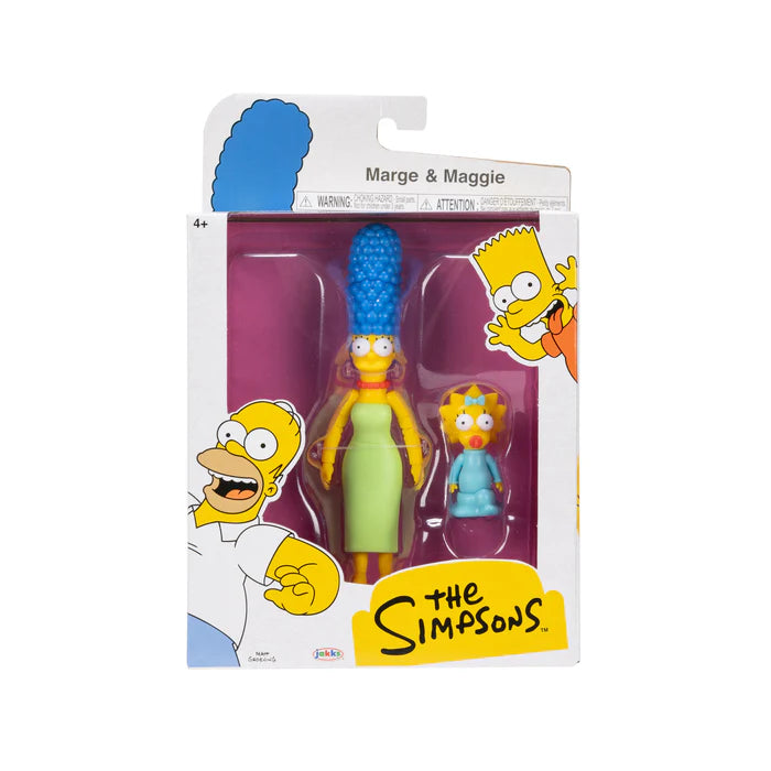 Jakks Pacific The Simpsons Marge & Maggie Action Figure